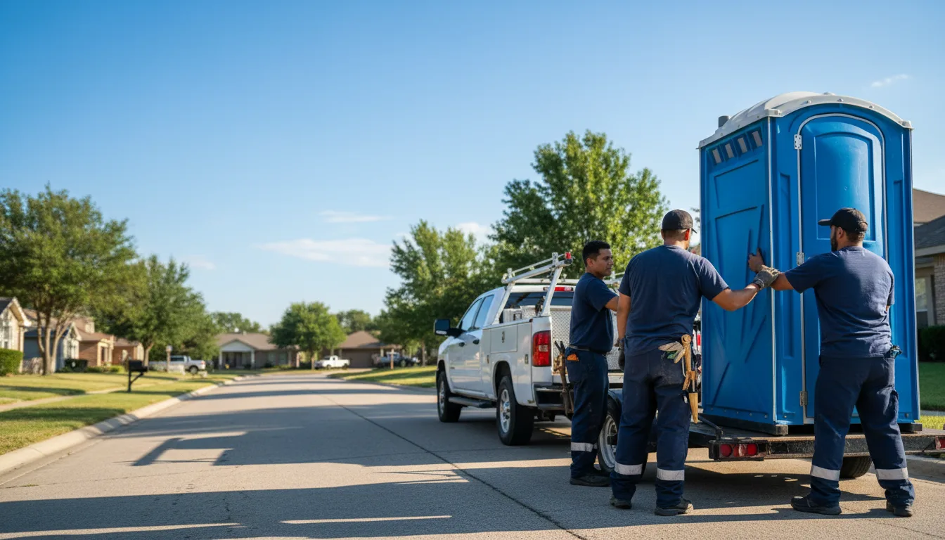 Portable Toilet Rental in Damon, TX near me